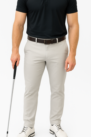 GLENEAGLE GREY TAPERED TROUSERS