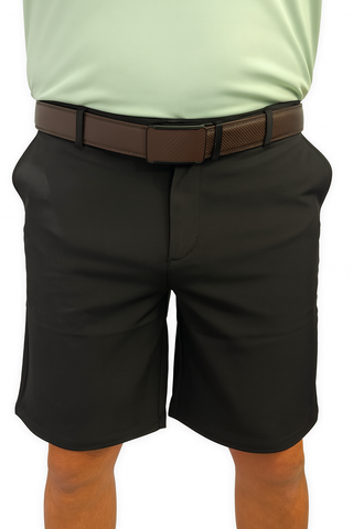 BOISE RANCH BLACK FITTED SHORTS