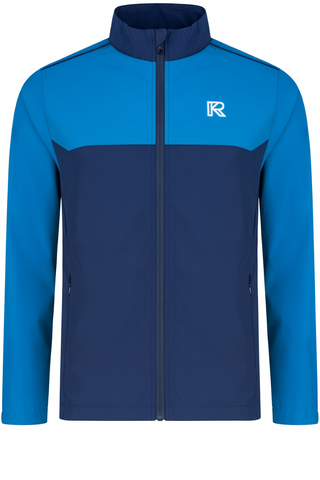 TWIN LAKES TEAL AND NAVY WINDPROOF JACKET